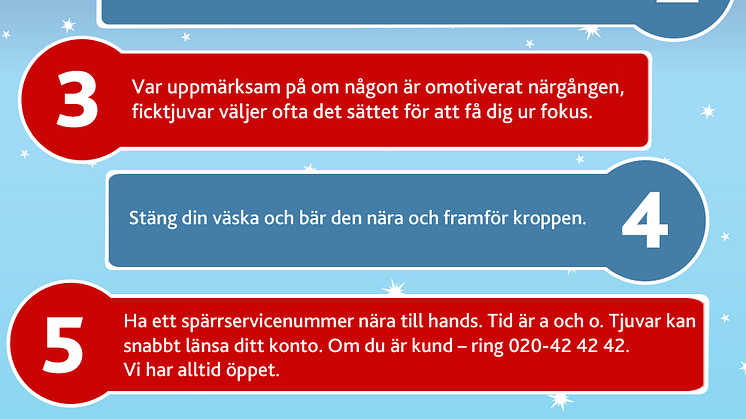 ​5 tips för en säkrare julhandel