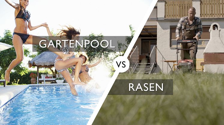 Gartenpool oder Rasen? © Desjoyaux