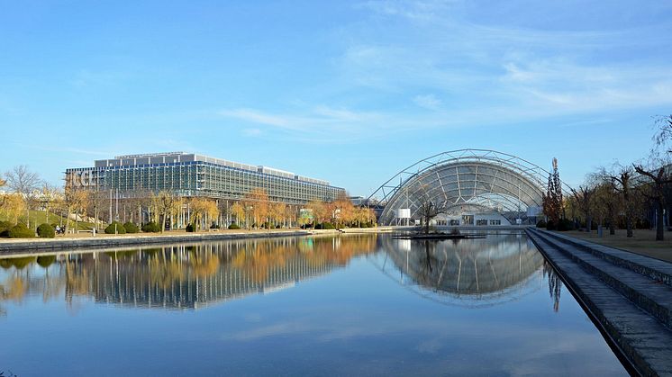 Leipziger Messe - Standort des International Broadcast Centre (IBC) bei der UEFA EURO 2024 - Foto: Jasmin Rhein