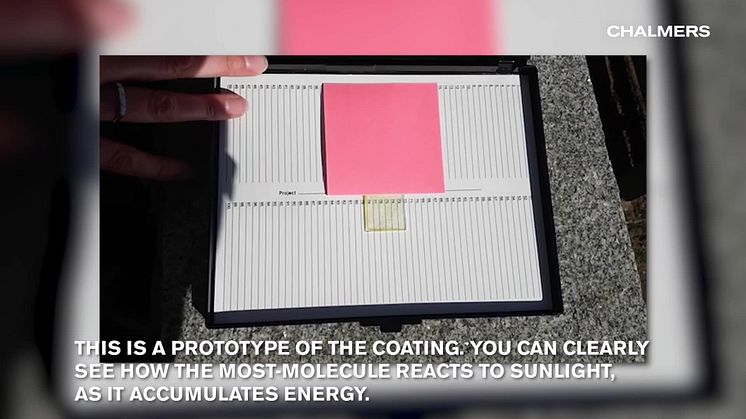 Video: A window film which could even out the indoor temperature using solar energy