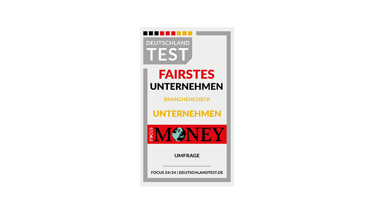 Auszeichnungen für die Fairsten 