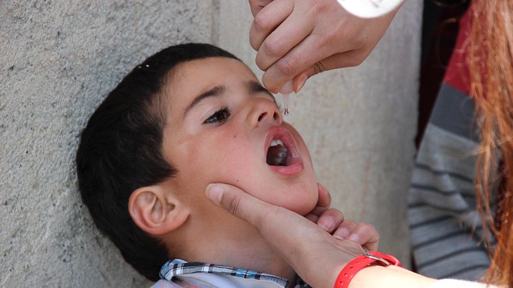 Global insats krävs för att skydda barn mot polio i Syrien, Irak och regionen