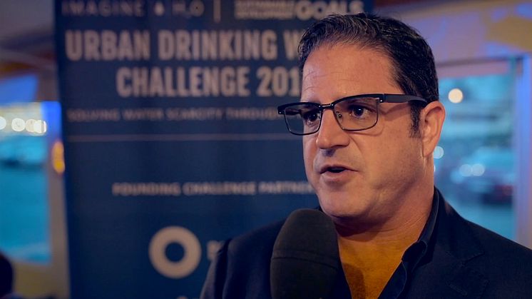 Bluewater speaks to Microlyze founder Ari Kaufman, a winner of the Urban Drinking Water Scarcity Challenge 2018