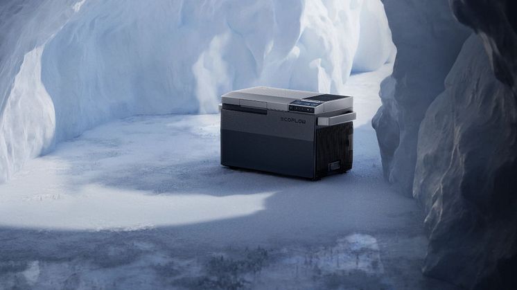 EcoFlow lanserar GLACIER – världens första portabla kylskåp med inbyggd ismaskin