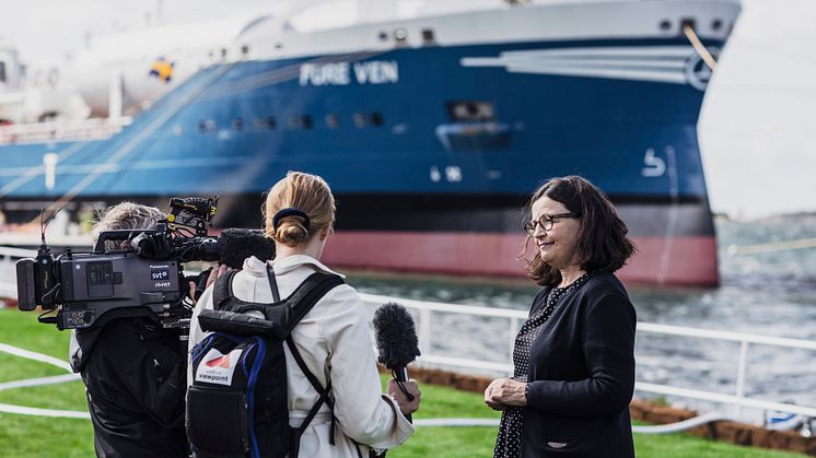 Elevdag på Donsö lockade många