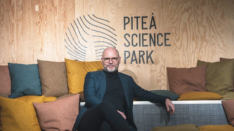 Patrik Isaksson, innovationsledare Piteå  Science Park. Foto: Jacob Gabrielsson