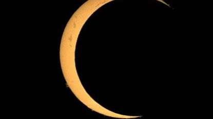 Annular Eclipse 2012. Photograph by Alan Moore
