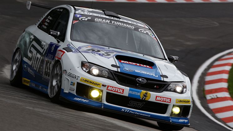 Subaru STI blev klassvinnare på Nürburgring