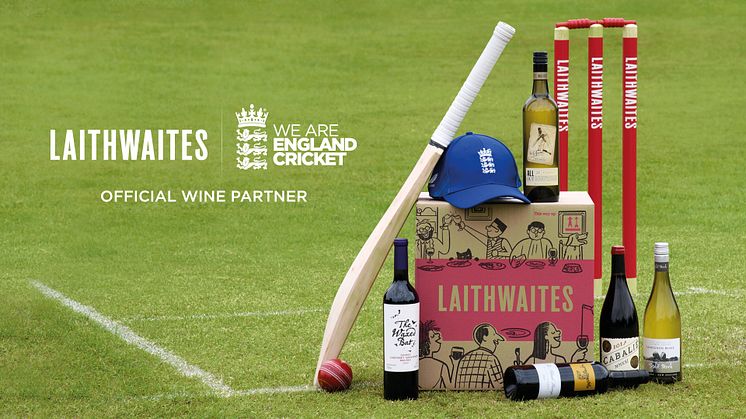 Laithwaites Wine becomes Official Wine Partner of England Cricket