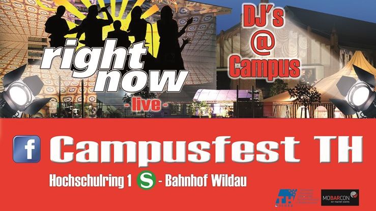 12. Campusfest „Sommer in Wildau“ am 12. und 13. Juni 2015 an der Technischen Hochschule Wildau / Traditionelle große Open Air Party zum Ende des Akademischen Jahres