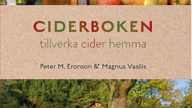 Omslag "Ciderboken - tillverka cider hemma", Grenadine Bokförlag
