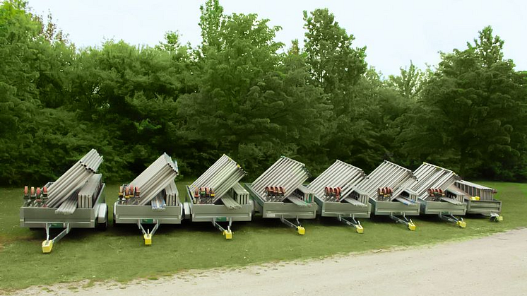 Stilladstrailer lejer ud i hele Danmark