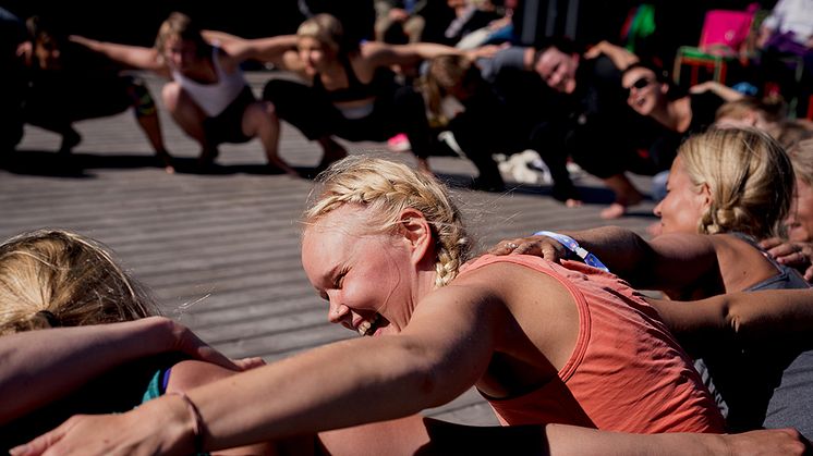 Yoga och meditation på Internationella Fredsdagen 21 september