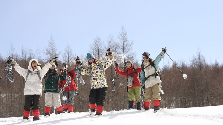 Introduction to the Charms of Nikko -Snowshoe, a Winter Activity-