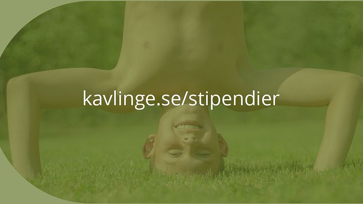 På www.kavlinge.se/stipendier kan du läsa mer de olika kommunpriserna och nominera.