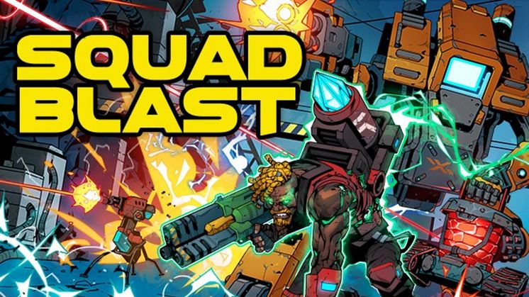 Announced at EGX London, SquadBlast merges the competitive intensity of an FPS with the familiarity of a side-scroller