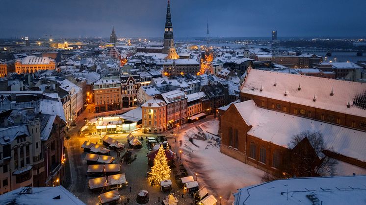 Viking Line adventskryssar till Riga den 10 och 17 december. 