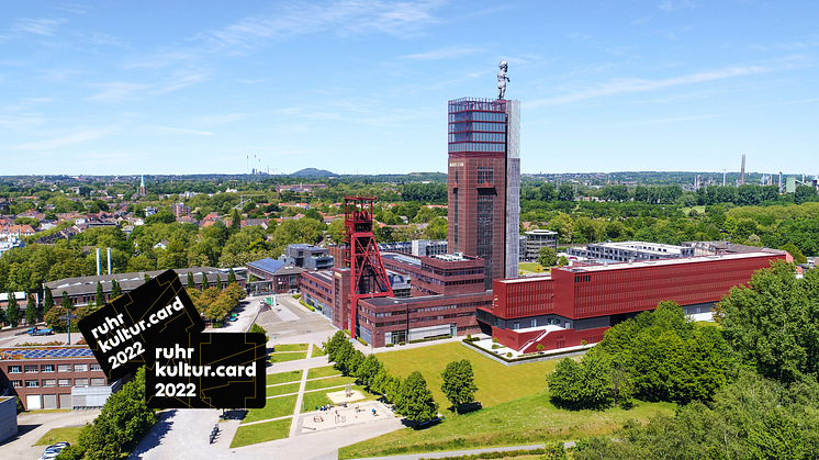 Neu bei der RuhrKultur.Card 2022: Der Nordsternturm in Gelsenkirchen © VIVAWEST / BEE2B Dronesforgood