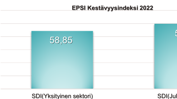 Julkisen sektorin nähdään olevan hieman yksityistä sektoria edellä vastuullisuustyössä ja kestävään kehitykseen liittyvässä työssä kaikilta osin 