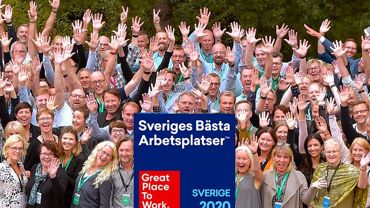 Med värderingar och kultur i fokus är Frontit en Sveriges bästa arbetsplatser 2020