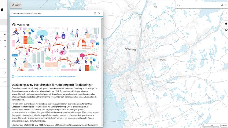 Öppenhet och tillgänglighet i fokus när förslag till ny översiktsplan får en digital form.