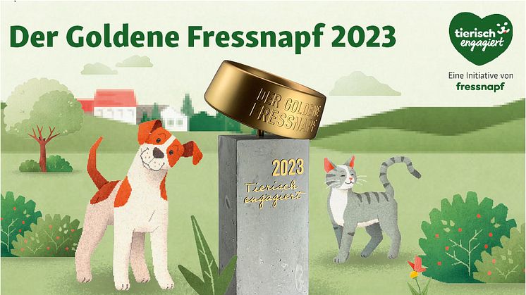 Fressnapf Schweiz verleiht den Goldenen Fressnapf Award 2023