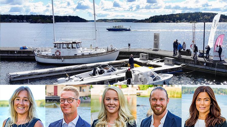 Michelle Thöming, Michael Björkung, Janni Hermansson, Robin Ivarsson och Angelica Brehmer.