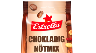 Estrella Chokladig Nötmix