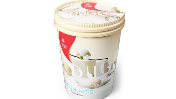 DUGG Yoghurtis Vanilje 