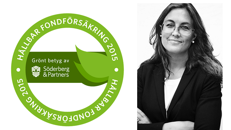 SPPs fondförsäkring får bäst betyg i Söderberg & Partners Hållbarhetsrapport