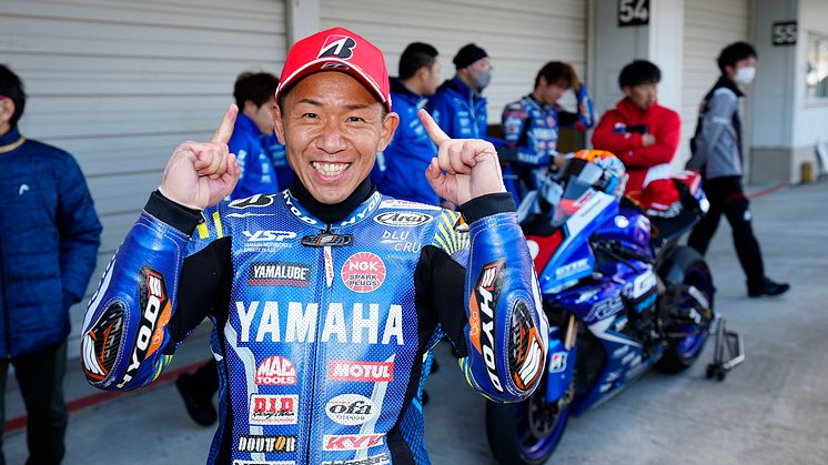 JSB1000 ：開幕戦で優勝した#1 中須賀克行（YZF-R1）