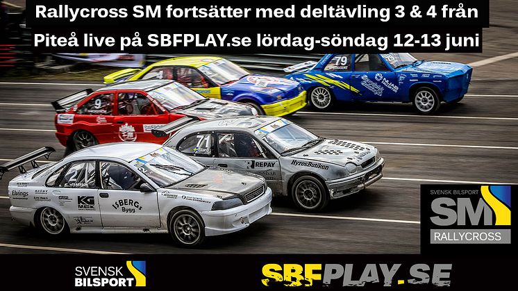 Medlemserbjudande - Se SM i Rallycross live på sbfplay.se