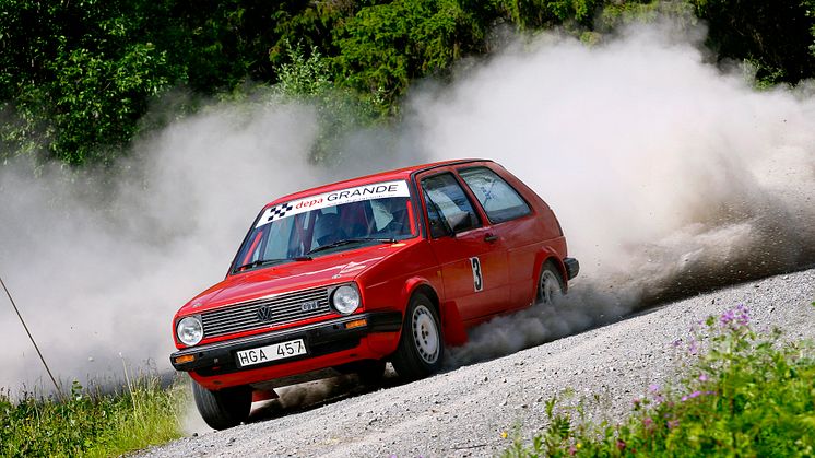 Rallyshow av unga  på Fäviken Fair Game