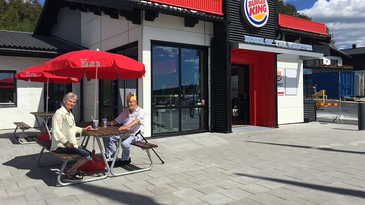 ​Burger King® har nu öppnat på Rasta Håby!