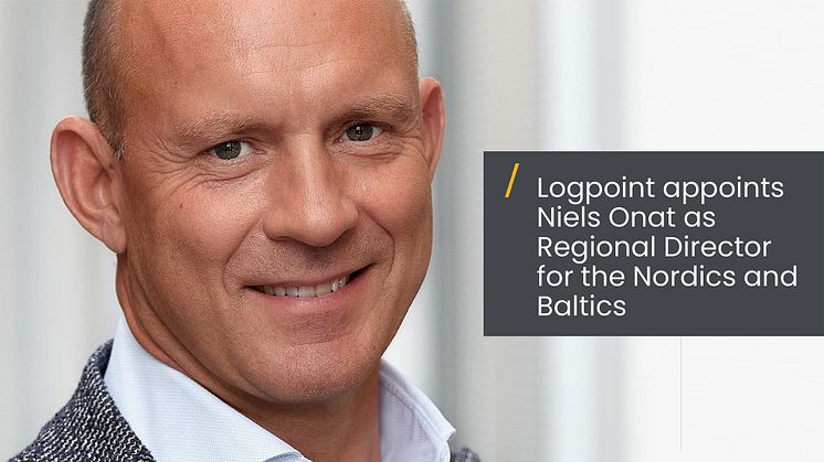Niels Onat, Regional Director, Nordics & Baltics, Logpoint