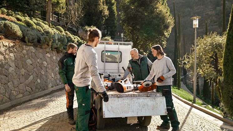 STIHL udvider den cloudbaserede lø﻿sning STIHL Connected for at få bedre styr på maskinparken