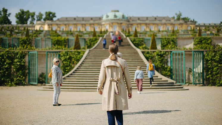 Besuchermagnet Nummer 1: das Schloss Sanssouci