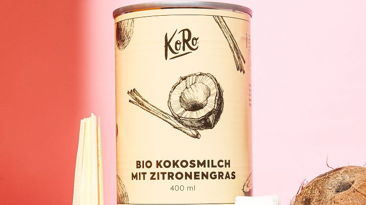 Bio Kokosmilch mit Zitronengras 400 ml