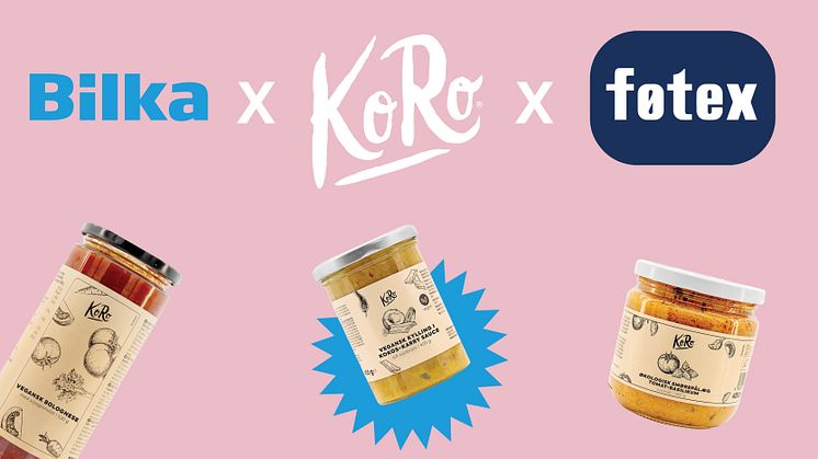 KoRo lancerer flere veganske kødalternativ-produkter i Bilka og Føtex butikker i Danmark