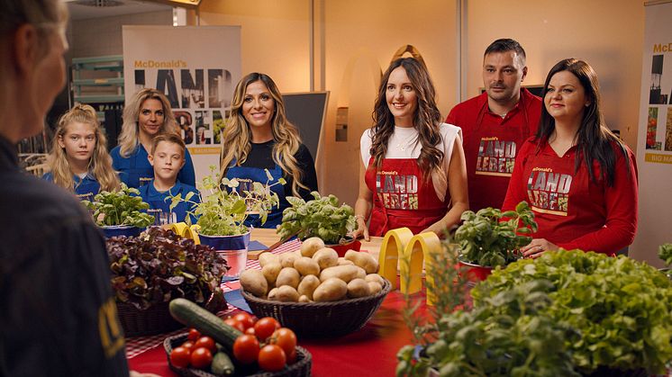 The final Beef! Das große Finale der Familien Gameshow „McDonald’s Landleben” gewährt Einblick in die legendäre Testküche des Unternehmens