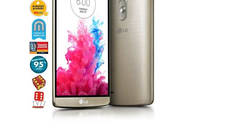 SUKSESS FOR LG G3 – TOPPKARAKTER FRA BÅDE PRESSEN OG KONSUMENTENE