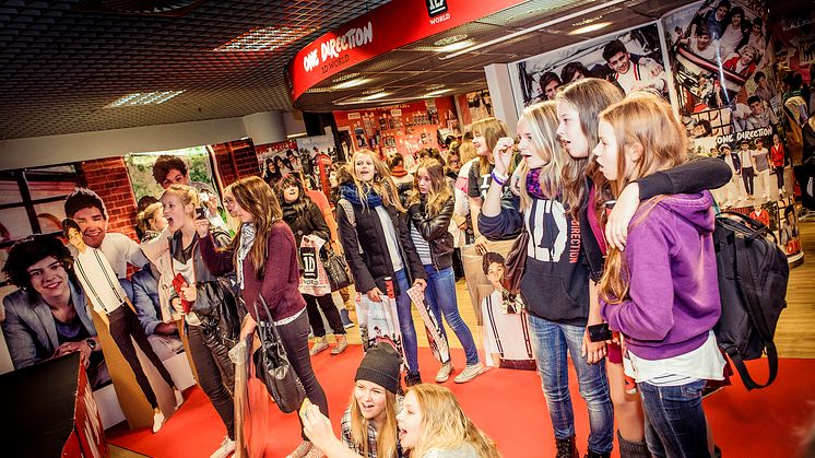 One Direction öppnar ny succébutik i Göteborg