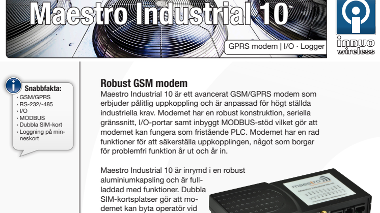 Maestro Industrial 10