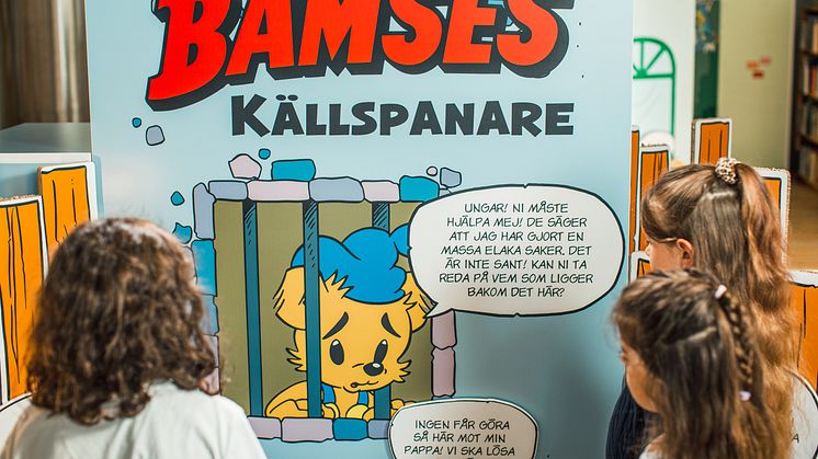 Den 26 mars invigs den prisbelönta utställningen "Bamses källspanare" på Arbetets museum. 