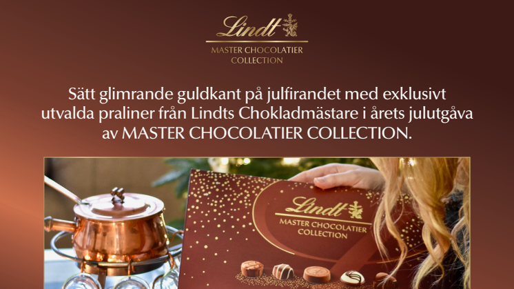 Nyhet! Lindt MASTER CHOCOLATIER COLLECTION Festive Edition
