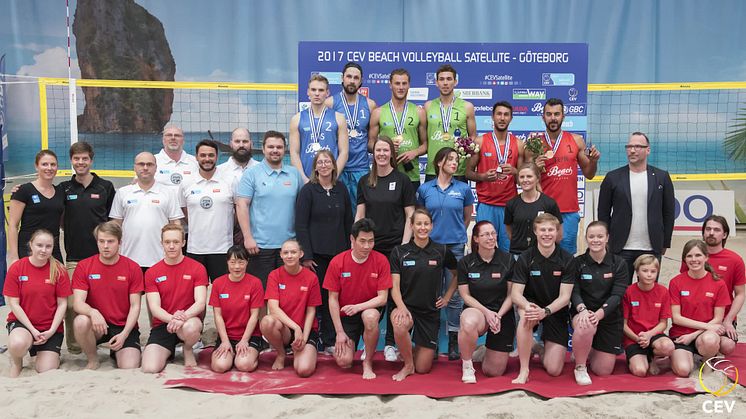 Beachvolley CEV Göteborg 2017