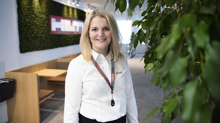 Sofia Blidberg, Hållbarhetschef på Hilti Svenska AB