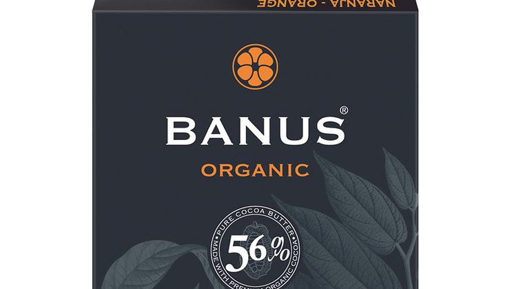 Banus Mörk Choklad 56% med Apelsin