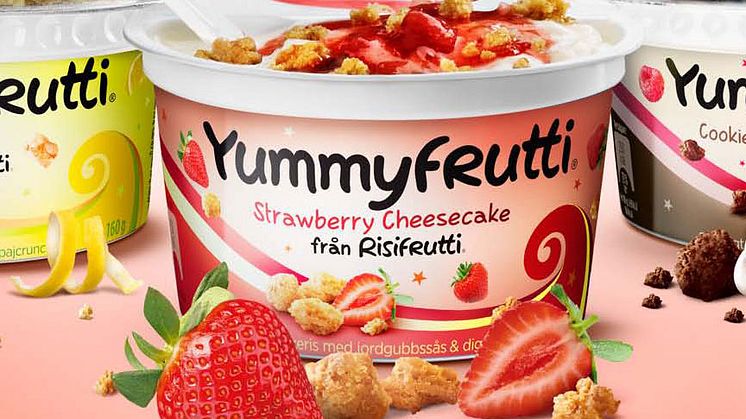 Yummyfrutti gör entré - en ny produktserie från Risifrutti®