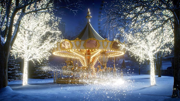 Liseberg julpyntas i ljusets hastighet - med astronomiska volymer